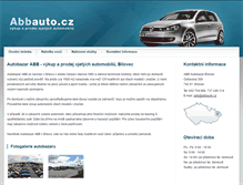 Tablet Screenshot of abbauto.cz